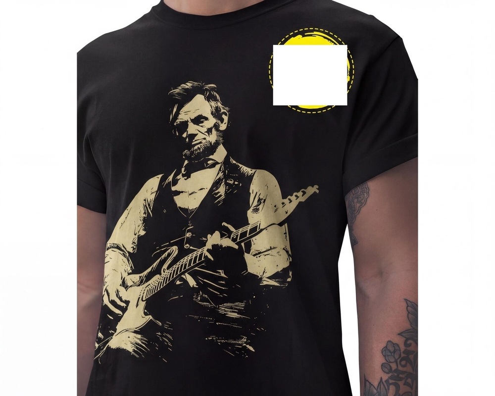 Abraham Lincoln Guitar Shirt